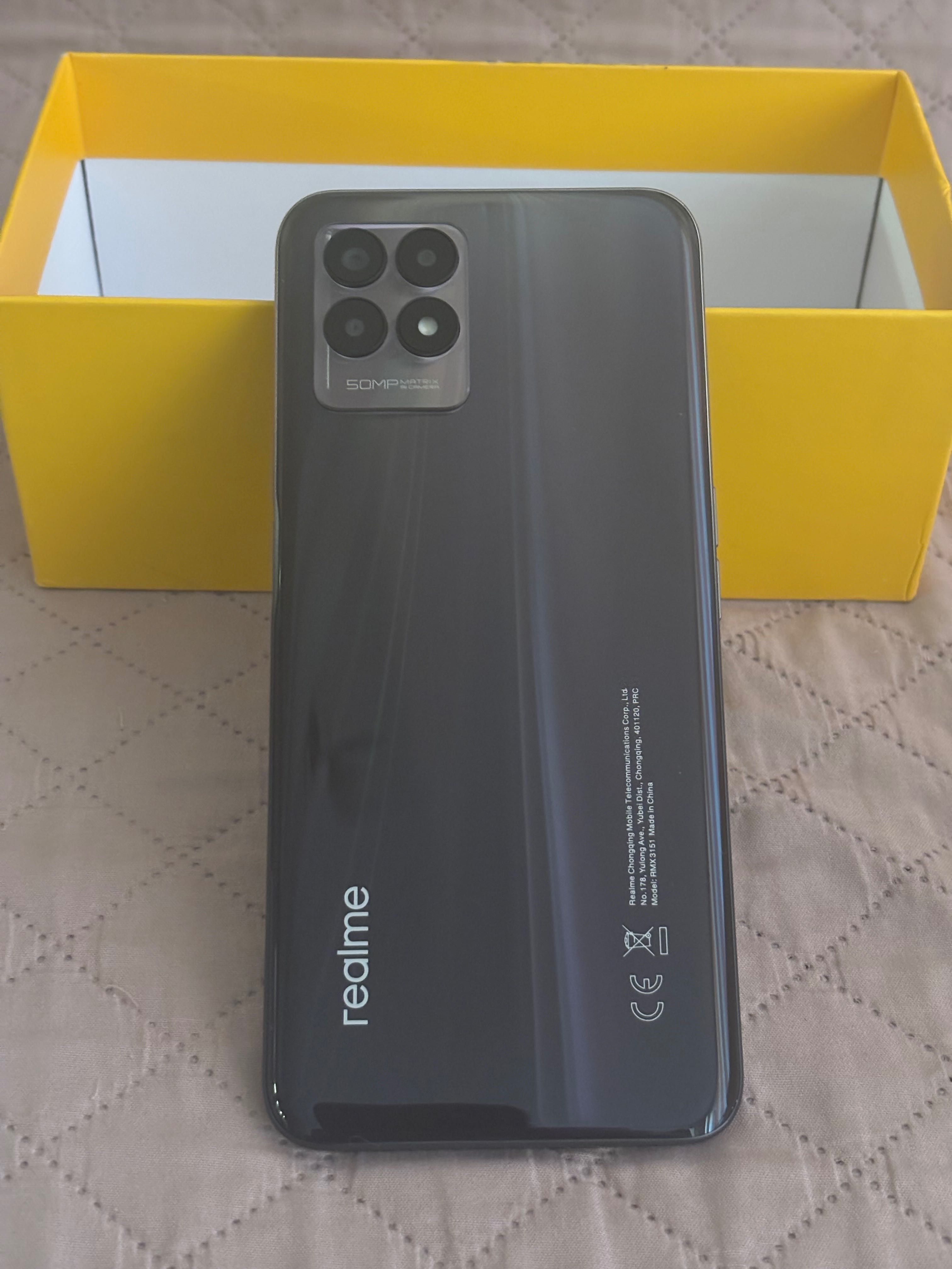 Смартфон Realme 8i, Dual SIM, 128GB, 4GB RAM, 4G,