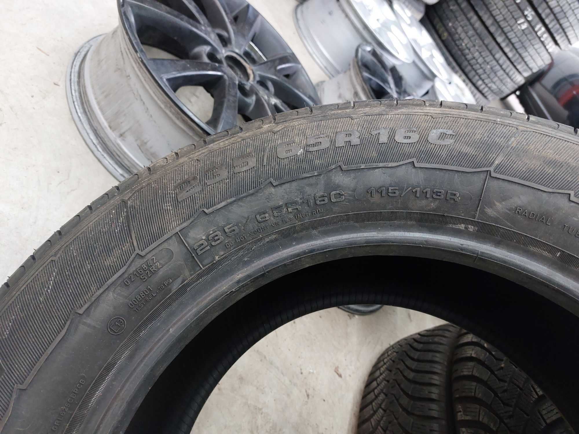 4 бр.нови летни гуми Goodyear 235 65 16C цената е за брой!