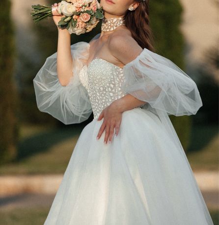 Свадебное дизайнерское платье