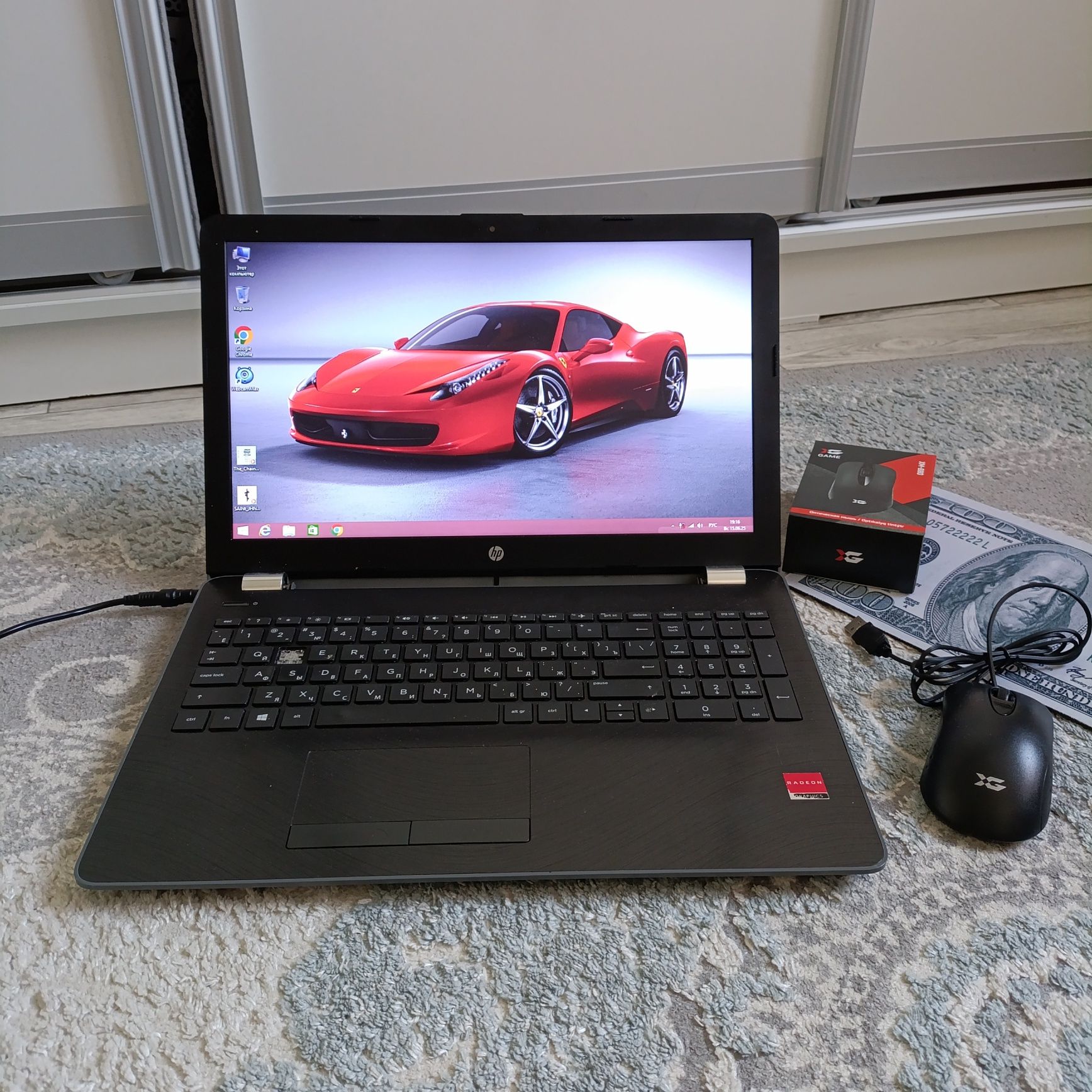 HP Notebook 15_1000Gb/ОЗУ-4Gb/AMD A6-9220/ 2020г