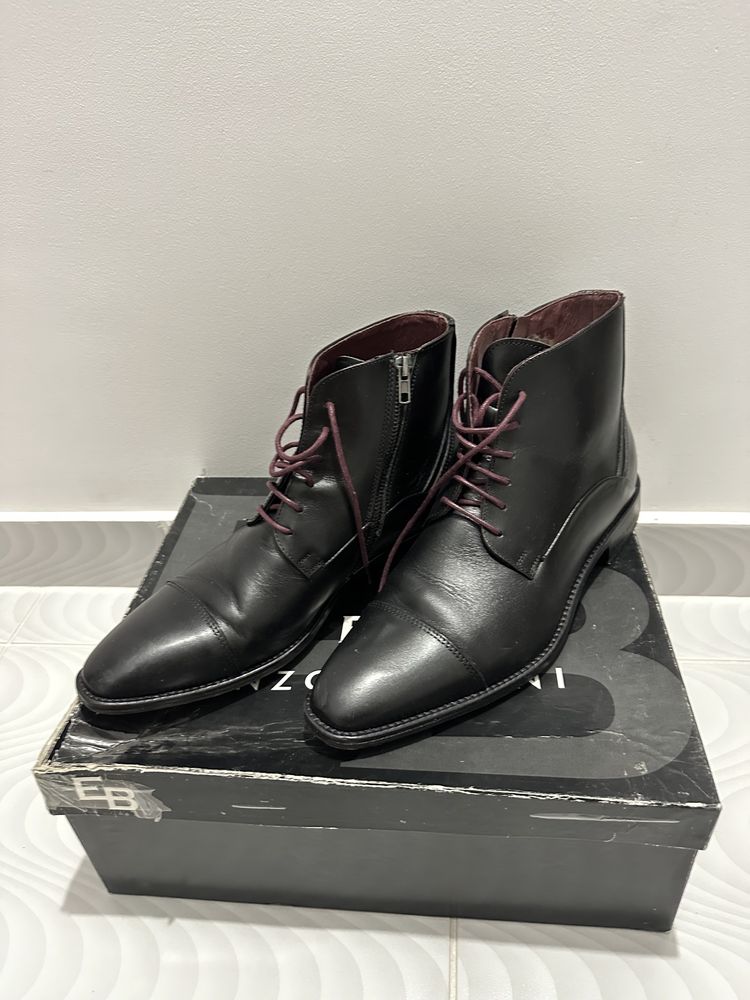 Ghete Chelsea, ghete, botine piele Benvenuti Enzo Bertini