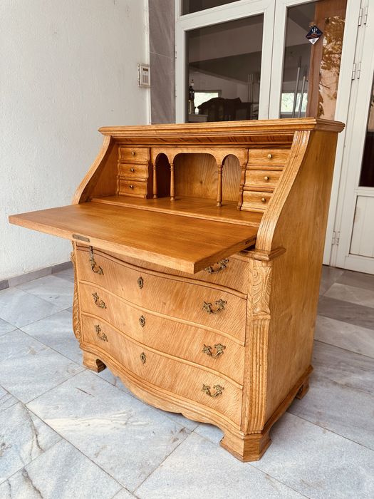 Оригинален датски секретер Snedkergårdens Stilmøbler – масивен дъб