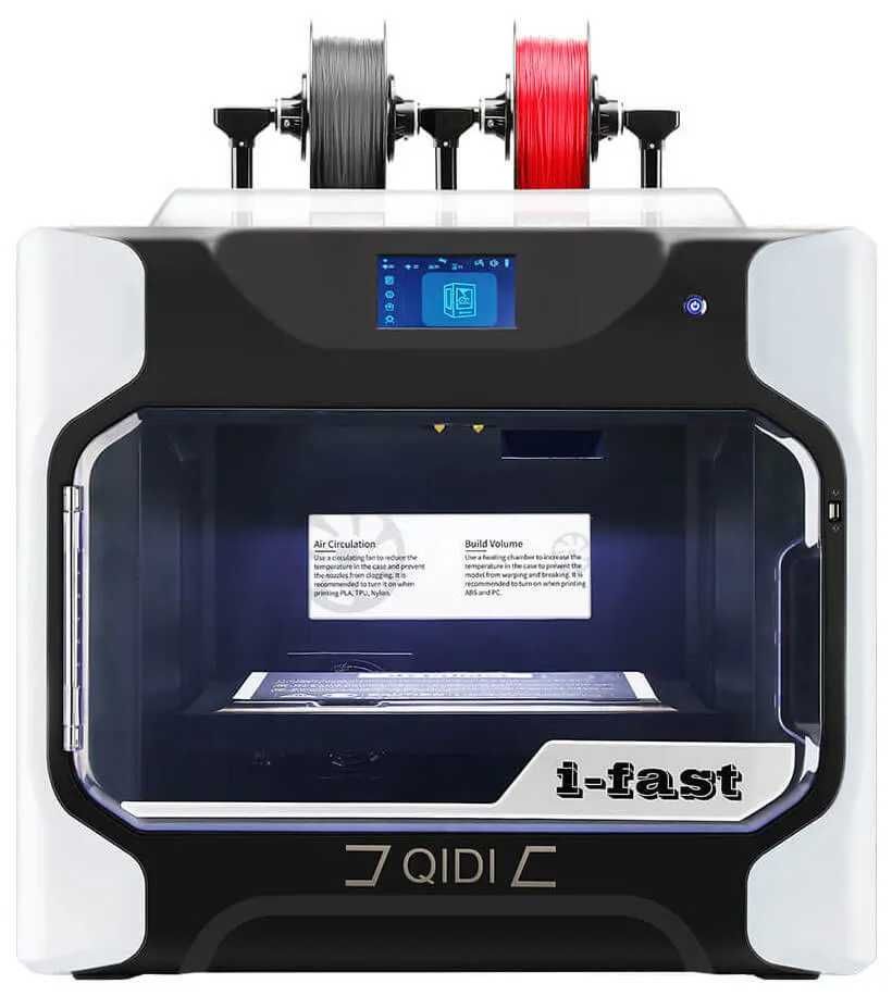3D принтер QIDI Tech i-Fast 2 экструдера FDM, FFF