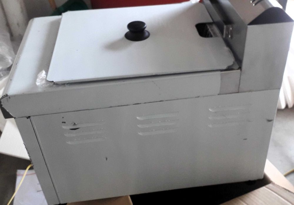 НОВ -Газов фритюрник - Единичен фритюрник на газ пропан бутан