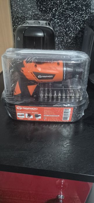 Șurubelniță electrică Daewoo DAS360LN – 3.6V, set complet cu biți