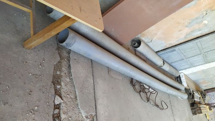 Тръби ПВЦ 170мм дебелостенни.Договаряне!