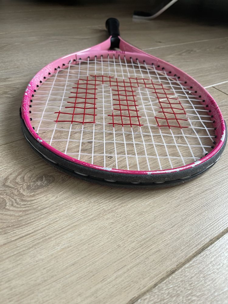 Теннисная ракетка Wilson burn pink 21