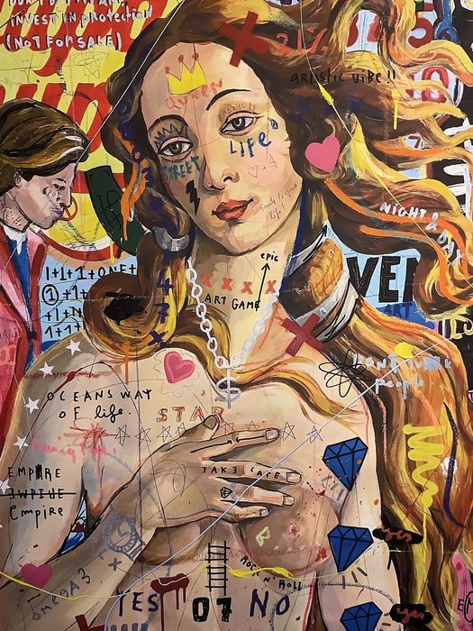 Постер/картина «Рождение Венеры» подарок на 14 февраля