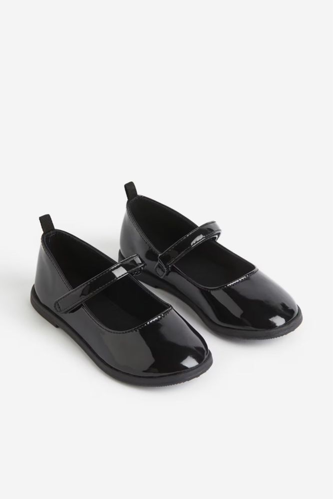 Детские черные туфли балетки для девочек Mary Jane H&M Англия 29 30 31