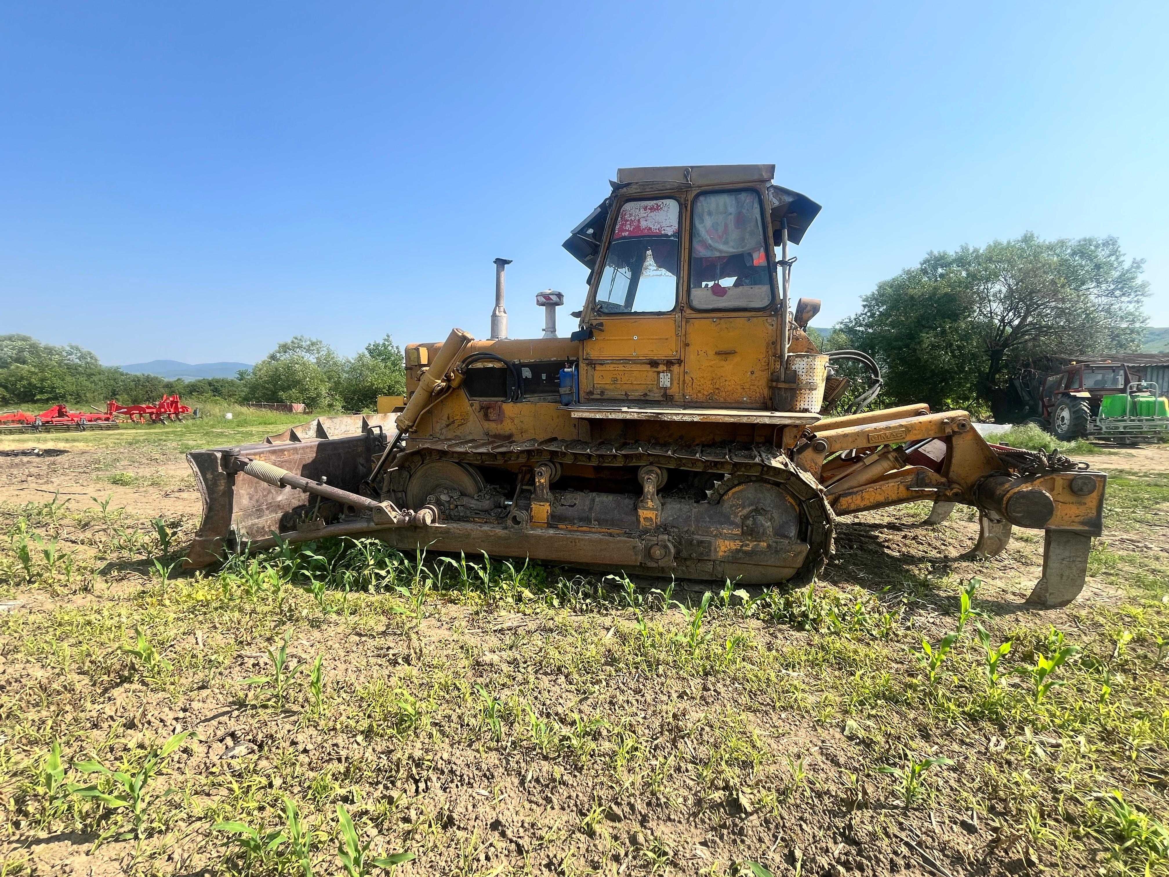 Buldozer Fiat Allis AD 14B + scarificator + lama inclinabila hidraulic