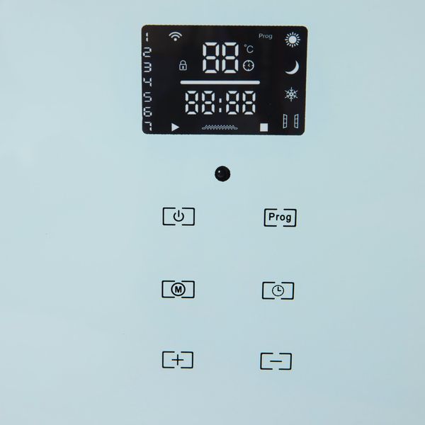 Електрически конвектор 1000w/2000w бял wifi detoolz
