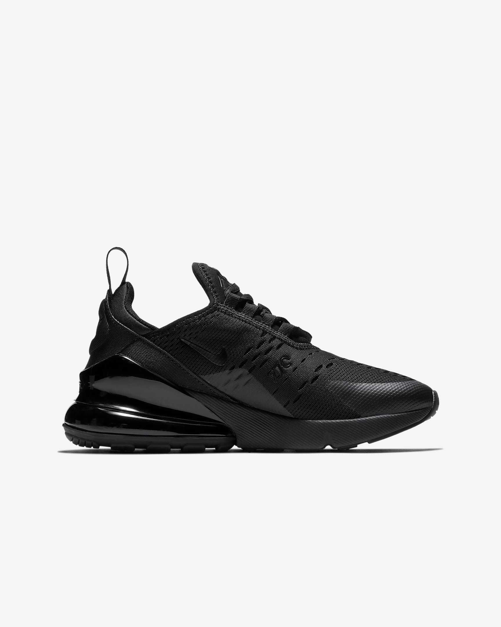 Nike Air Max 270 All Black Full Men Sneakers