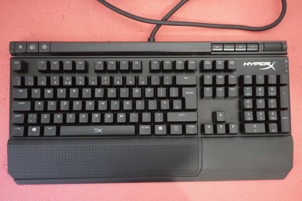 Клавиатура HyperX Alloy Elite Cherry MX Red Switch механична / Вкл.ДДС