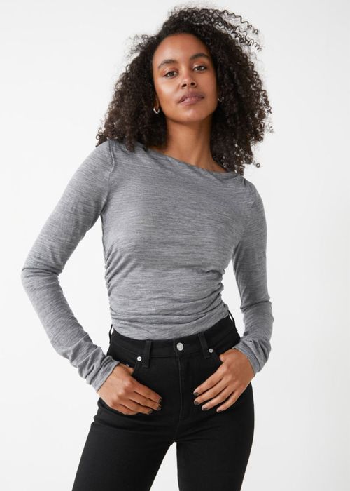 & Other Stories блуза 100% вълна