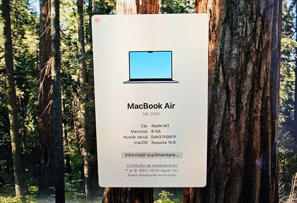 MacBook 13 Air M2 2022 256/8 GB Zeus Amanet 64935