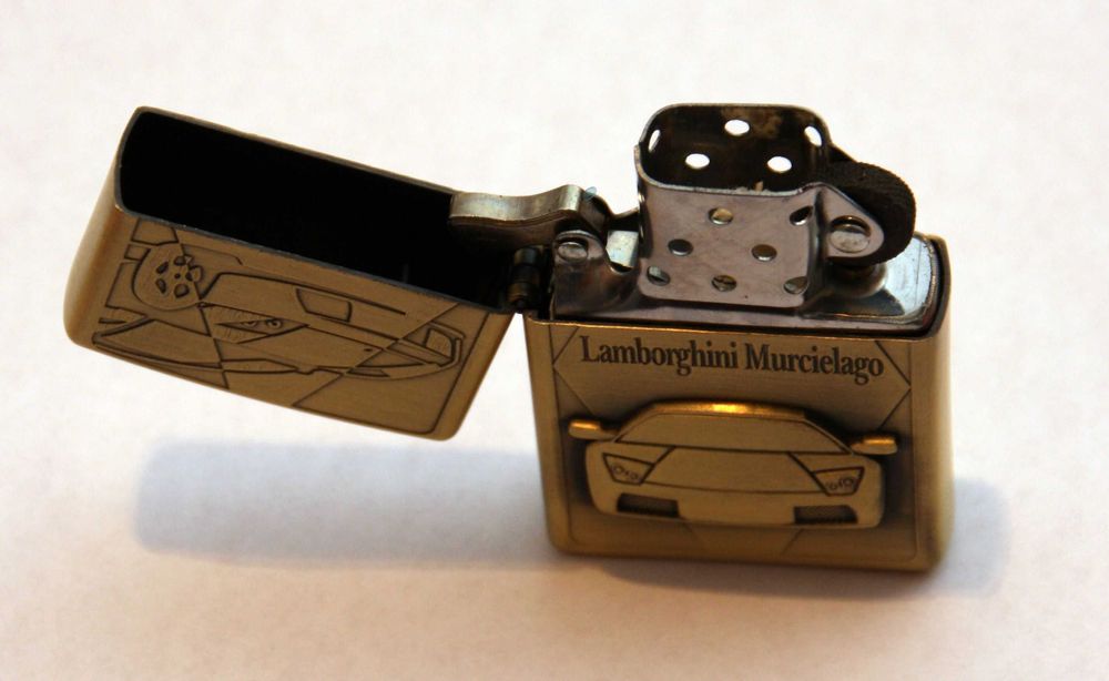 bricheta tip ZiPPo cupru 3D Metal