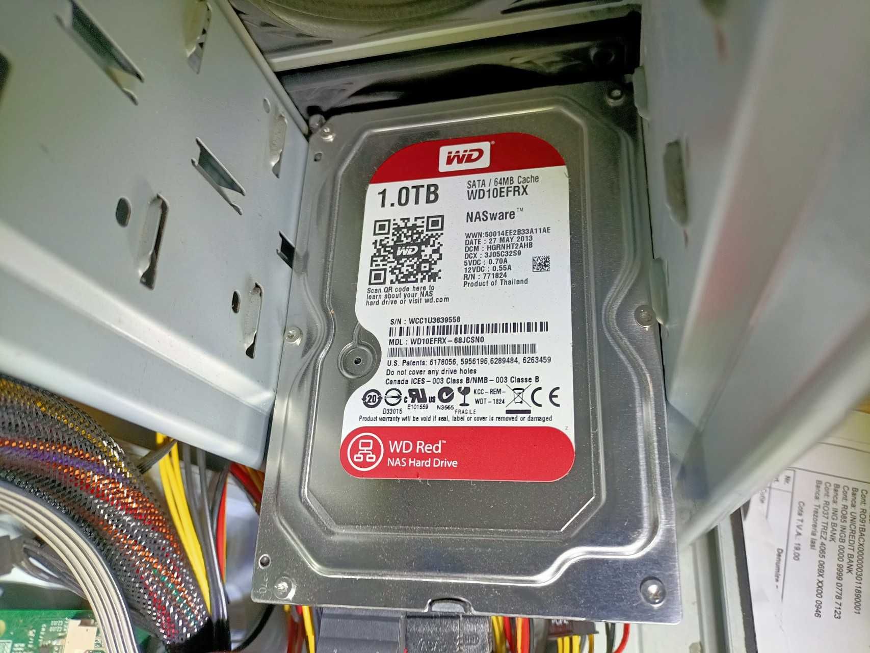 Sistem de stocare NAS Synology 2x1TB Disk Raid 32GB Memorie