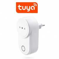 Контакт TUYA Smart Power Plug, Интелигентен, WiFi, 220-240 V, 16 A