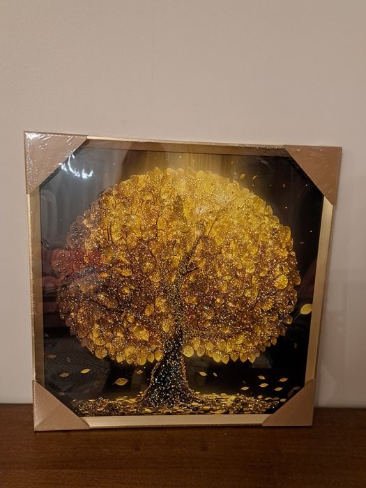 Картина Денежное дерево 60х60