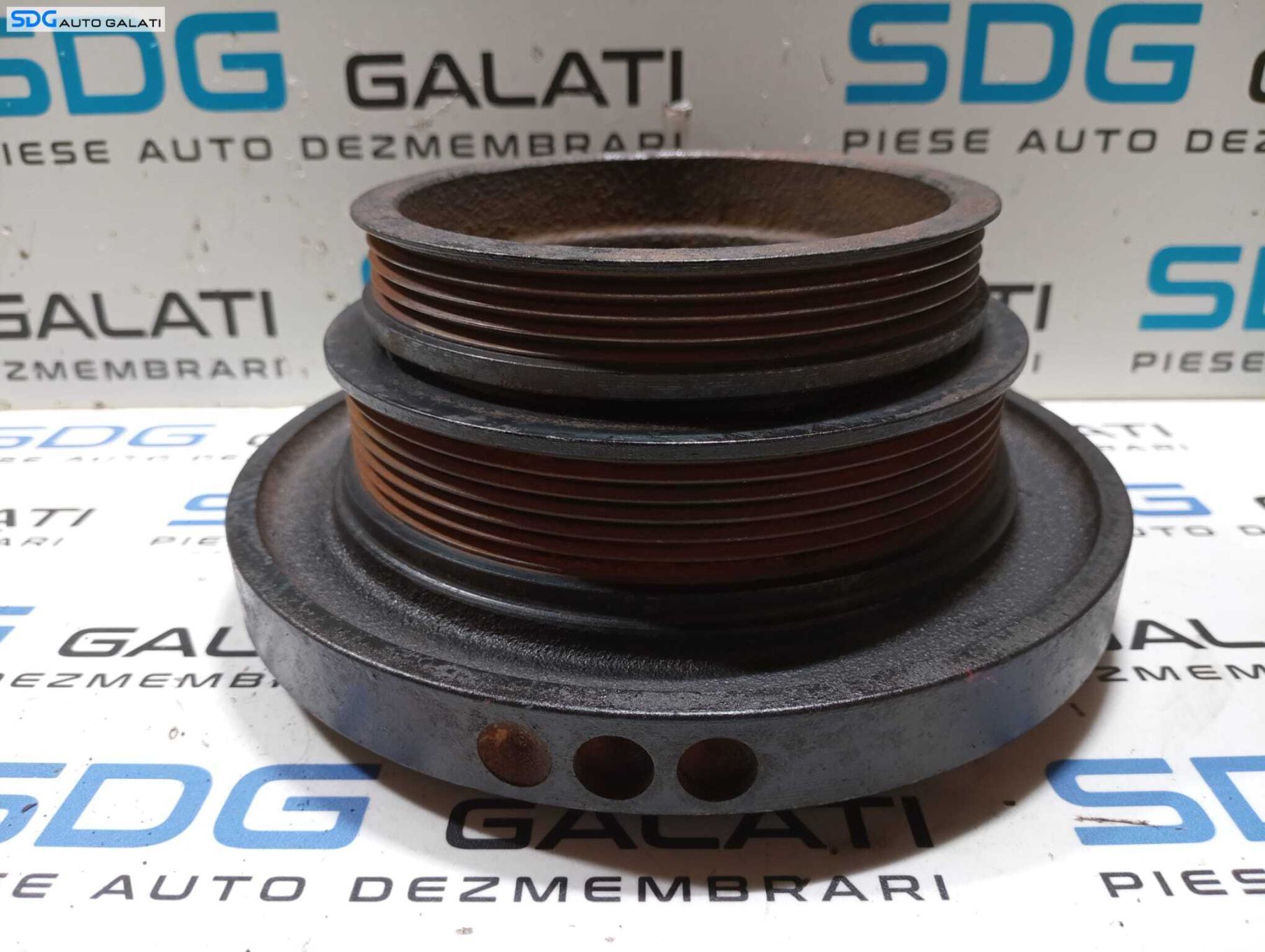 Fulie Vibrochen Arbore Cotit Motor BMW Seria 7 E65 E66 E67 2.5 i Benzina 2001 - 2008 Cod 11237513862 7513862 [M5110]