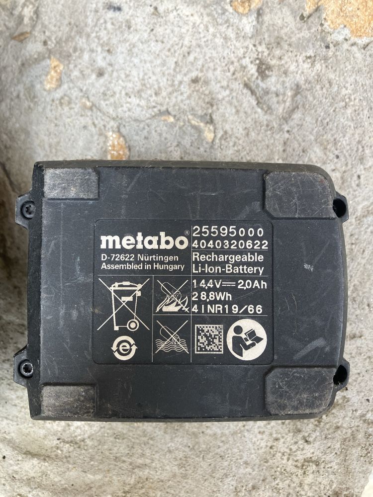 Винтоверт Metabo Bs 14.4 v