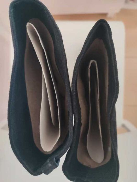 Cizme piele intoarsa Anna Cori