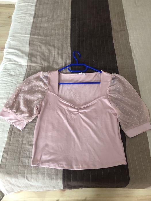 Vand bluza eleganta roz