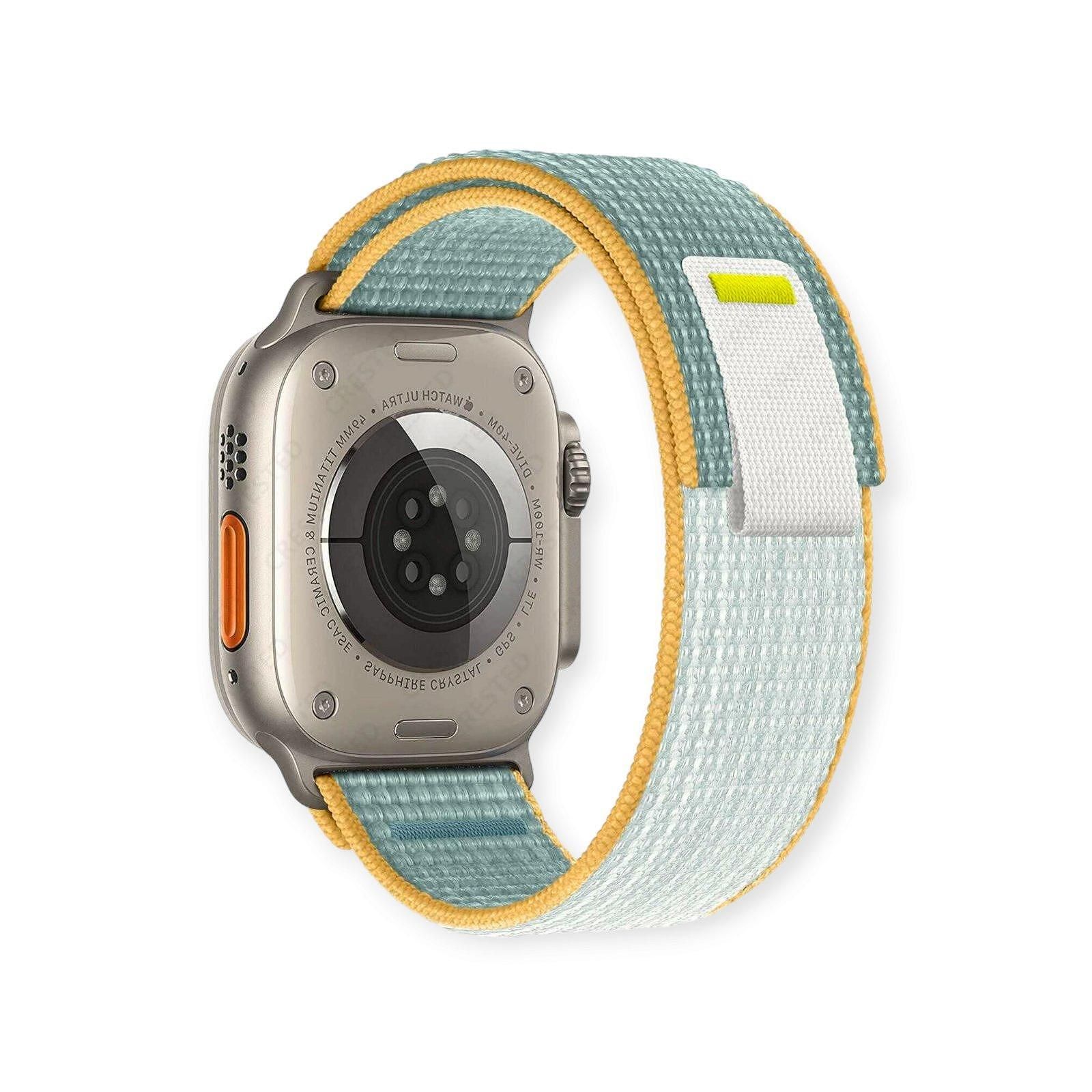 Каишка techvibe nylon за apple watch ultra 1/2 49mm mix green