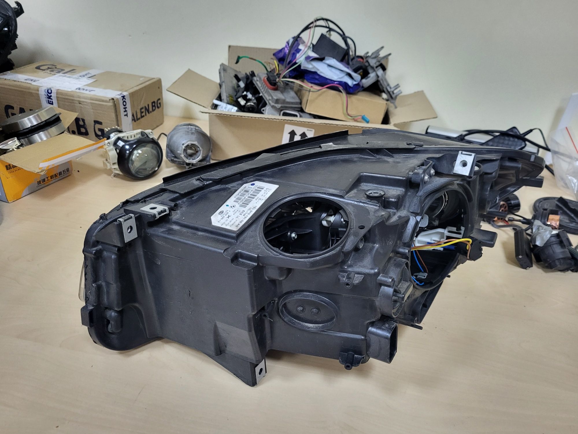 Десен фар фарове BMW F10 Халогенен desen far farove бмв ф10 halogenen