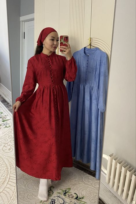 Лен, бамбук платья