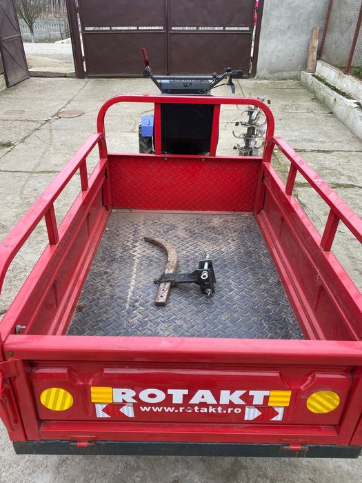 Motocultor Rabota K13-Q130 cu remorca Rotakt