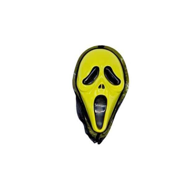 Mască Halloween fantomă galbenă cu glugă, FABRILUX®