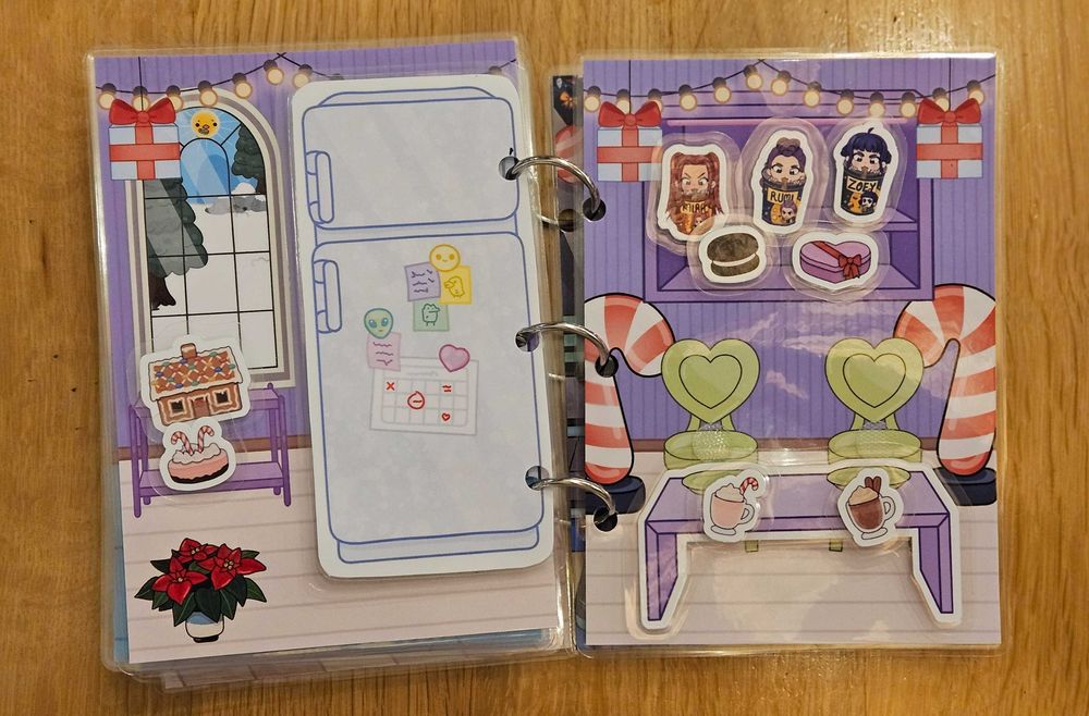 Christmas K-Pop  Demon Hunters Velcro album