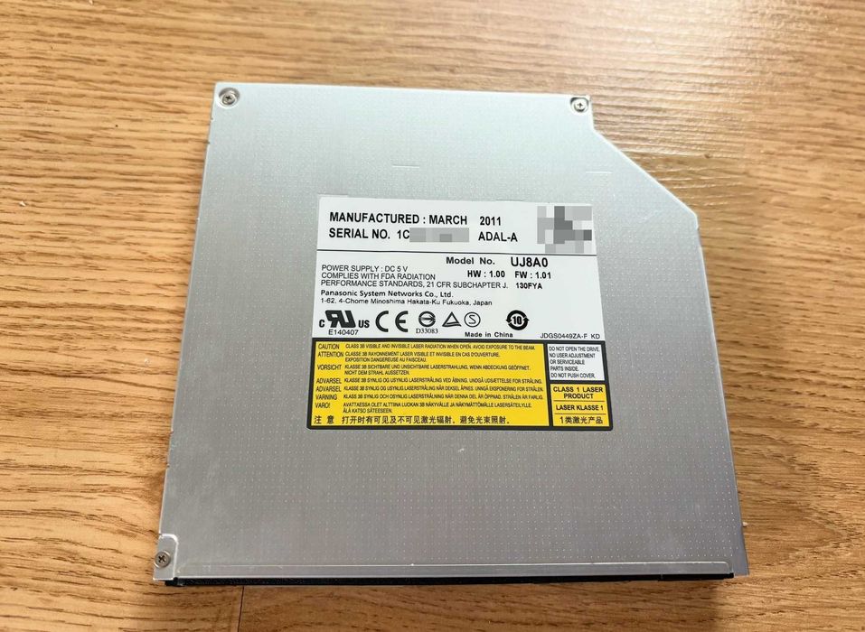 CD/DVD-RW Drive Laptop Panasonic UJ8A0