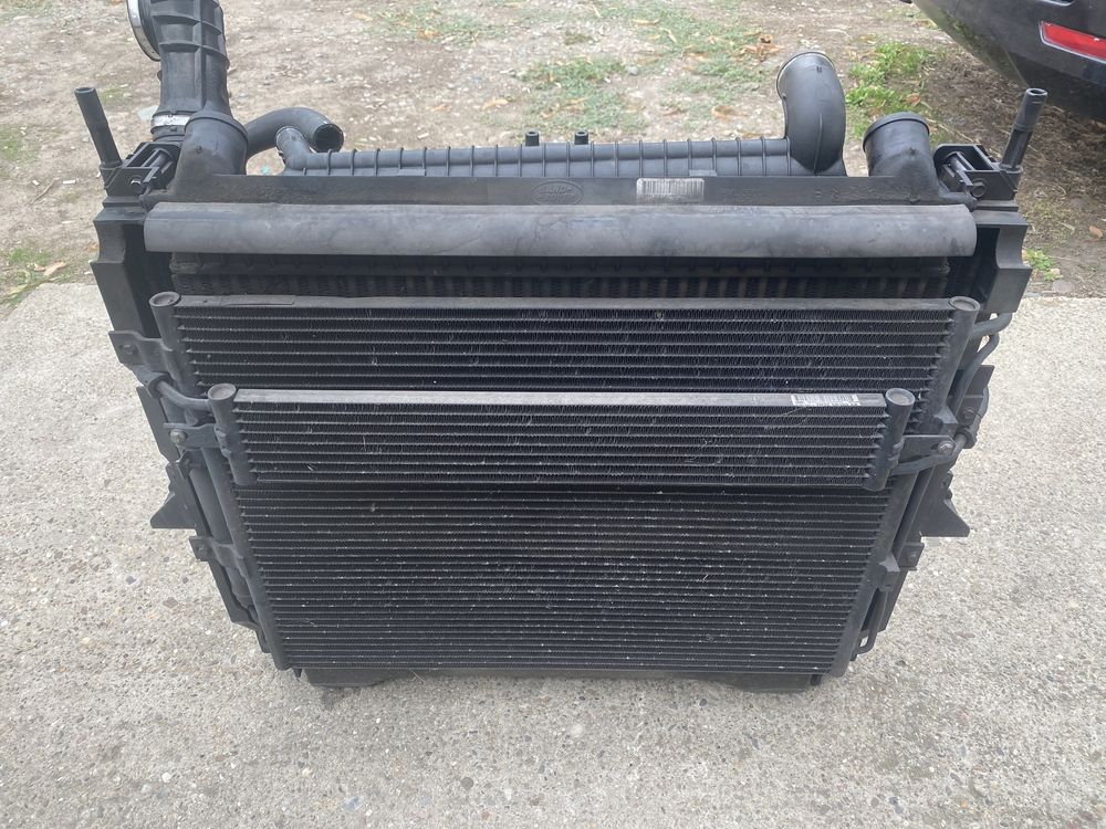 Воден радиатор, интеркулер и климатика за Range Rover 3.6 tdv8 272
