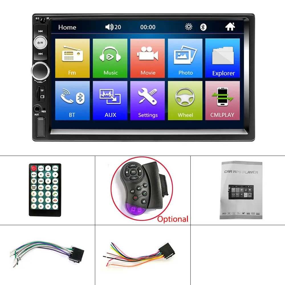 Mp3 USB 2DIN radio auto Opel Audi Volkswagen Skoda Seat bluetooth