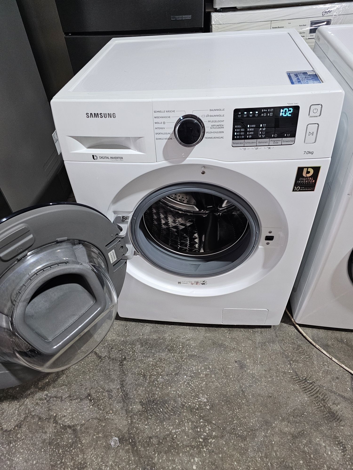 Mașina de spălat rufe second Samsung 7 kg  A+++ Add Wash