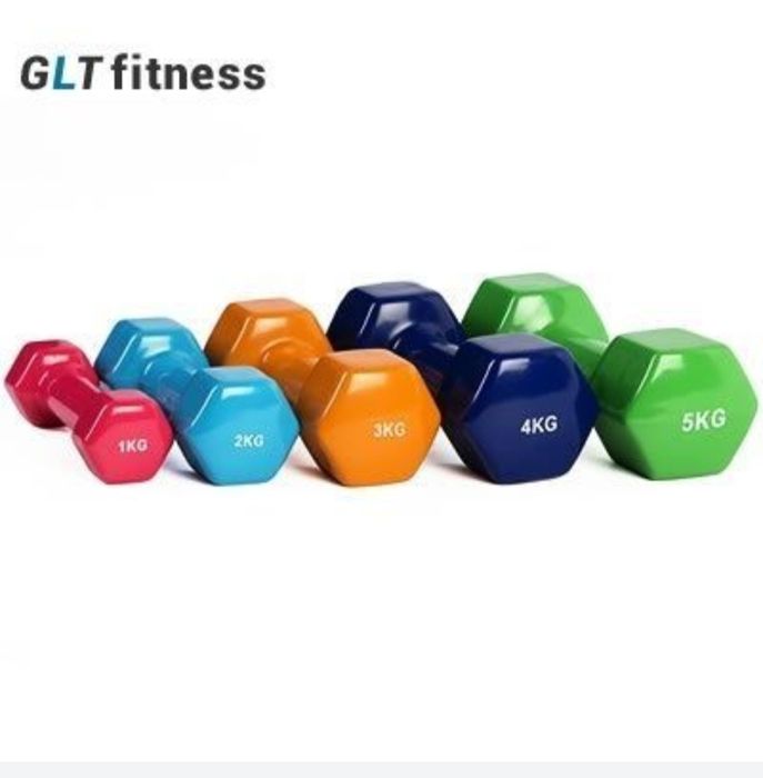 Гантели для фитнеса Разные весы резиновый светной гантел