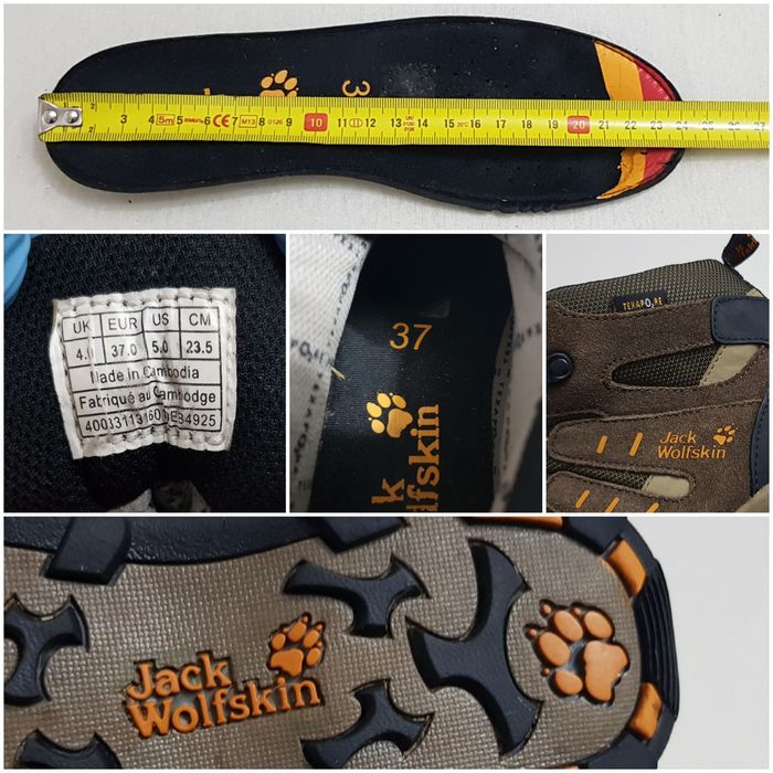 Ghete Jack Wolfskin Texapore, bocanci munte, oraș, nr. 37 EU unisex