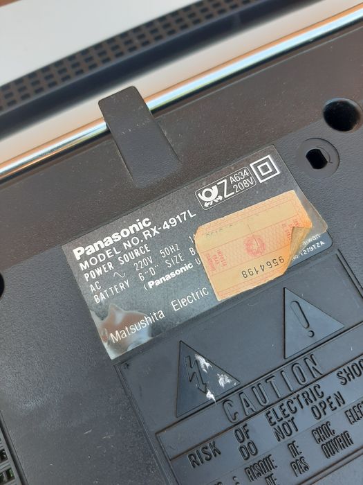 Radio casette Panasonic
