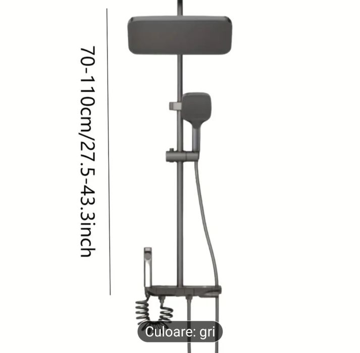 Sistem dus cu panou de comanda