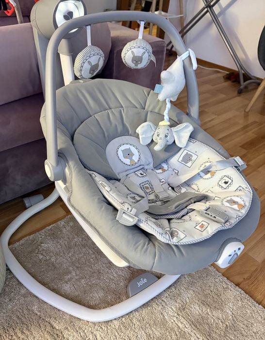 Leagan si balansoar rotativ pt bebe Joie Serina 2 in 1