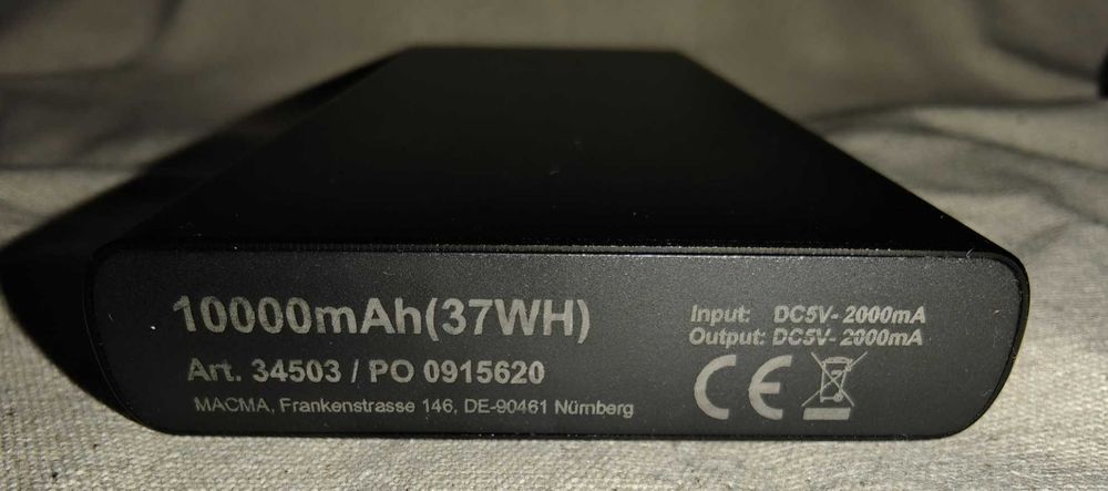 Powerbank 10000 mAh