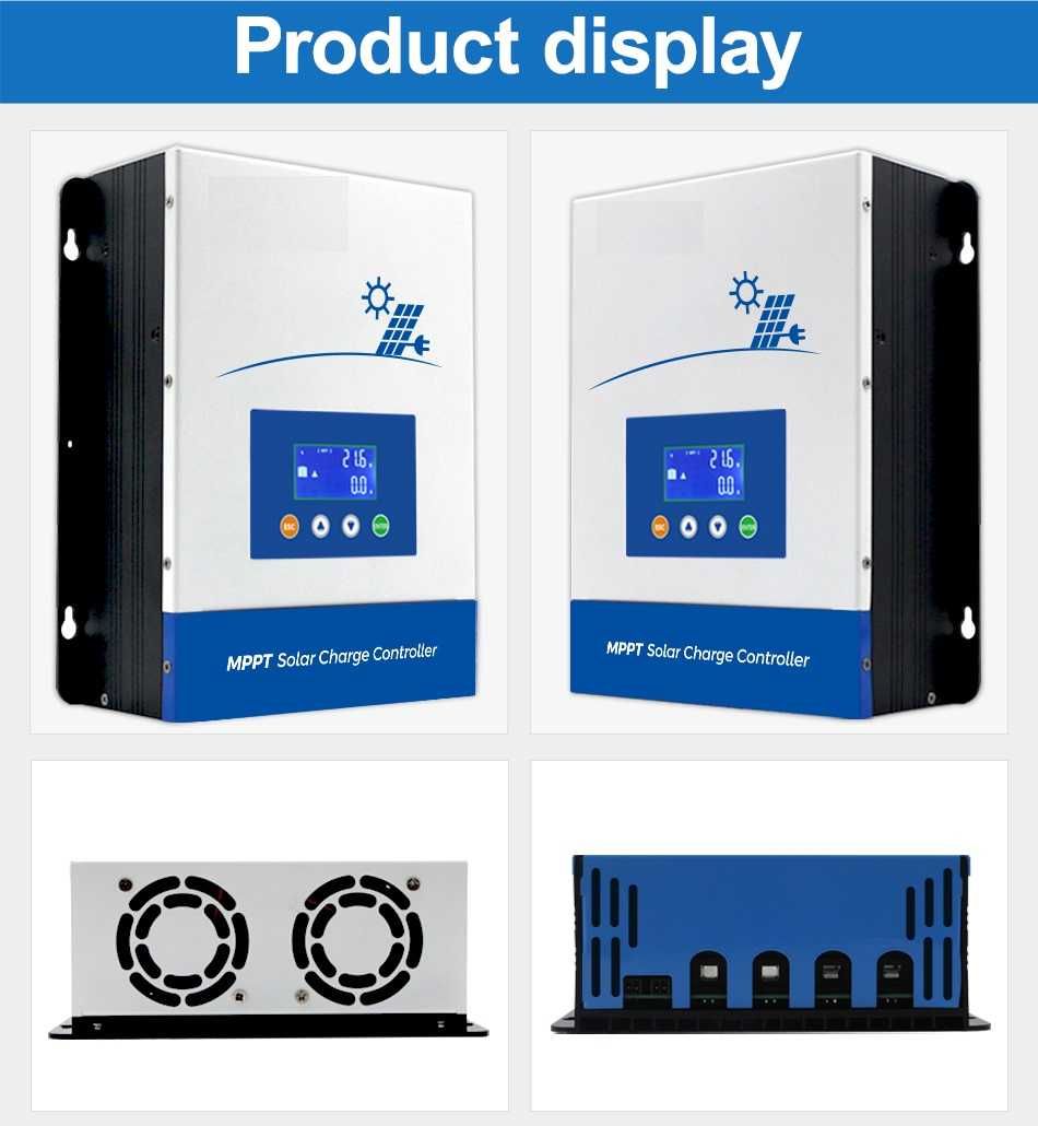 MPPT соларен контролер 100А – 12V 24V 36V 48V вход до 150v Висок клас