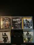 Controller (maneta) original Sony dualshock 3 PS3 plus 5 jocuri PS3