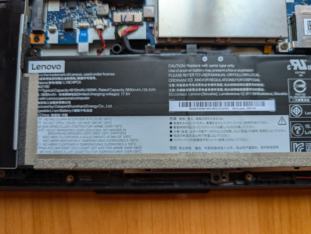 Lenovo Legion 5 15IMH6 [DEFECT: Placa video arsa]