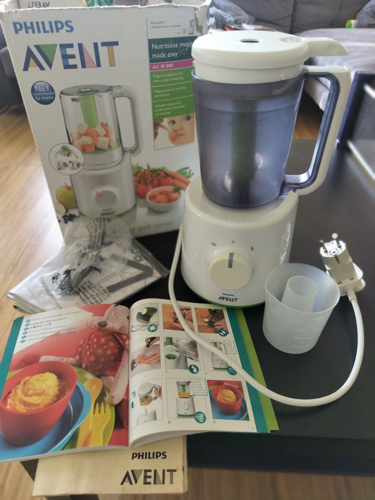 Aparat de gătit cu aburi Philips Avent