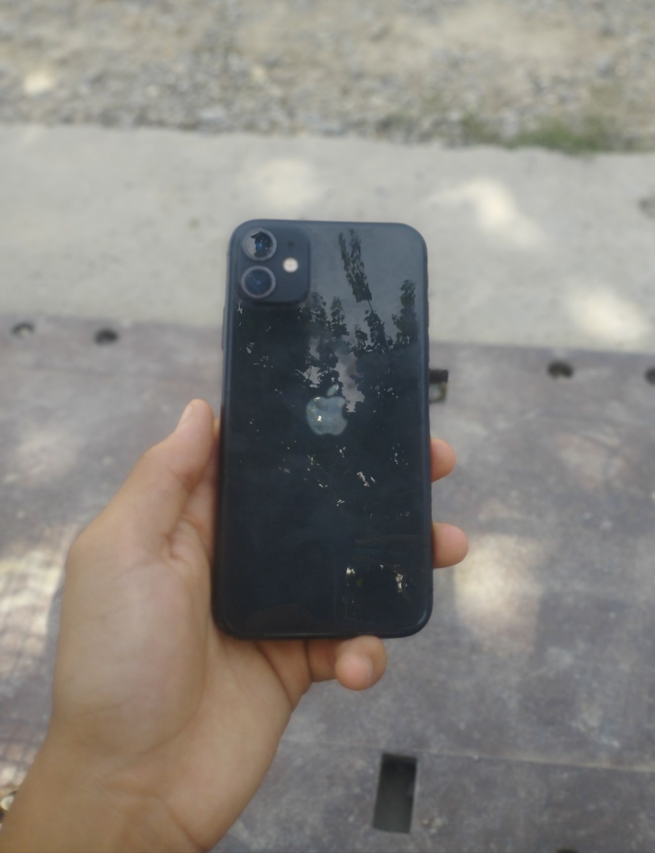 iPhone 11 batareya 78 aybi ekran almashgan