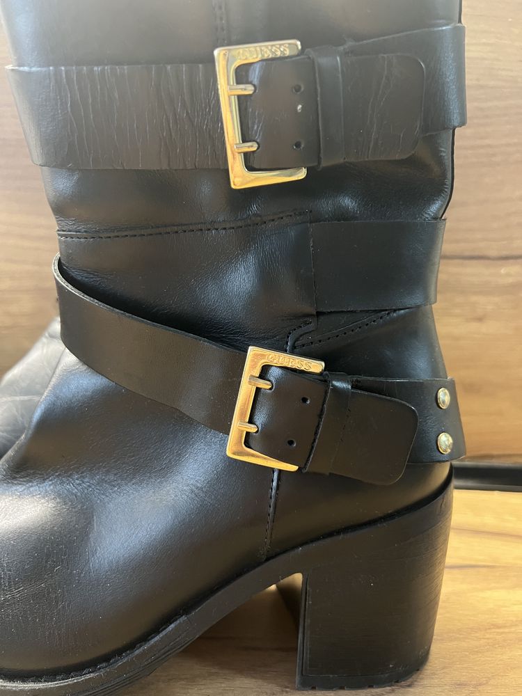 НОВИ Guess боти от естествена кожа