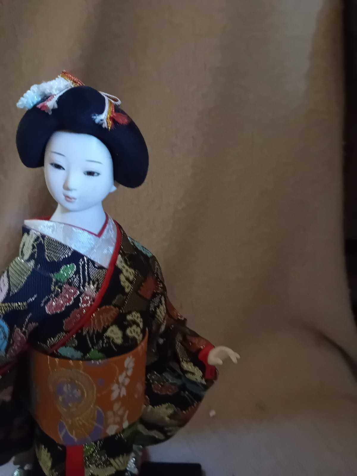 Statueta gheisa japoneza vintage din portelan